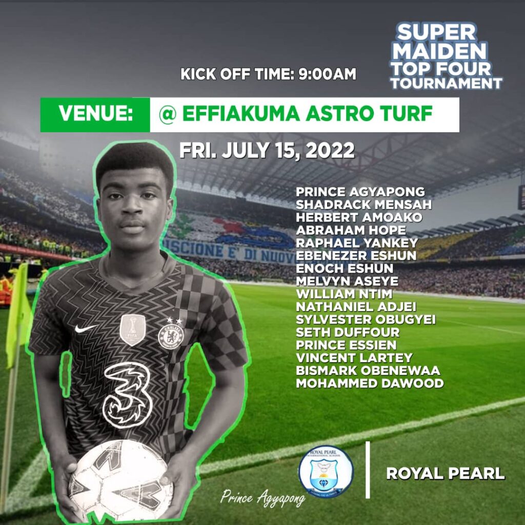 Takoradi: Royal Pearl Int. School to host this year's maiden Top 4 Tournament. 5 IMG 20220711 WA00201