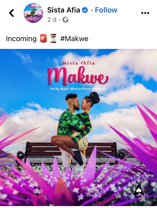 Sista Afia Readies New Single; ‘Makwe’ Shares Official Artwork 3 IMG 2430