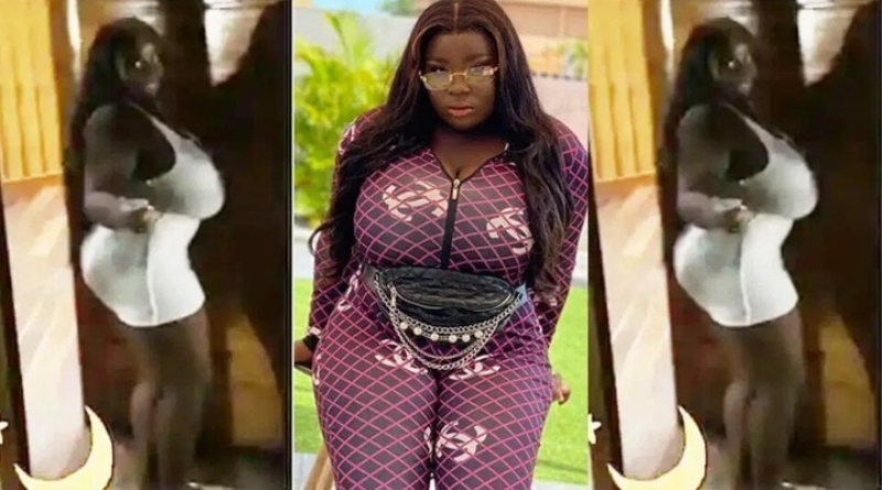 A video of Maame Serwaa dancing in a see-through dress caused a stir in the media. 1 Maame Serwaa