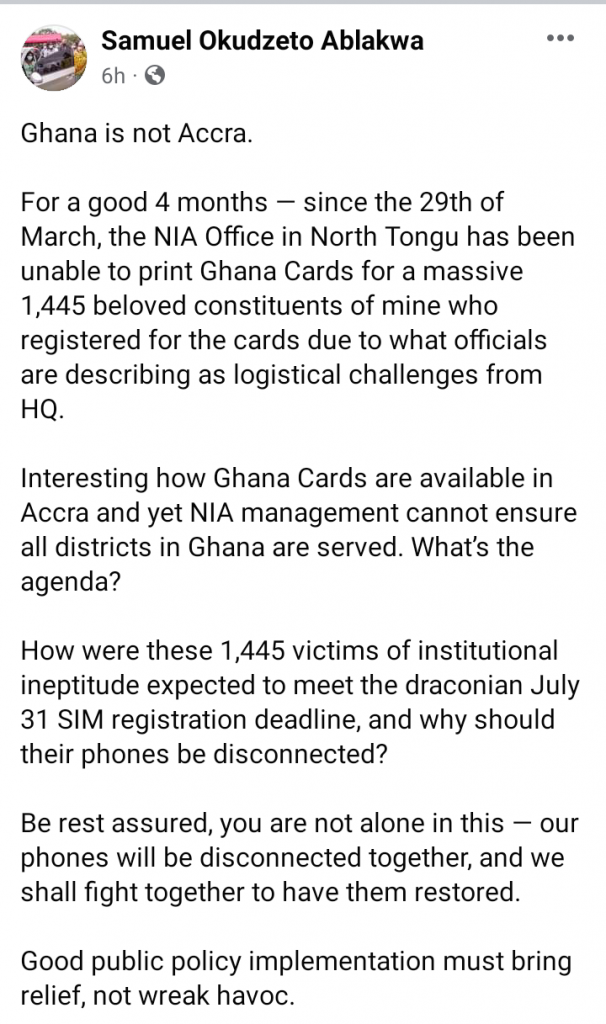 "Our phones will be disconnected together" - Okudzeto 3 Okudzeto