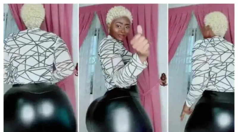 Sheena Gakpe was spotted doing the most with her backside as she rivals Hajia Bintu- Watch 8 Sheena Gakpe