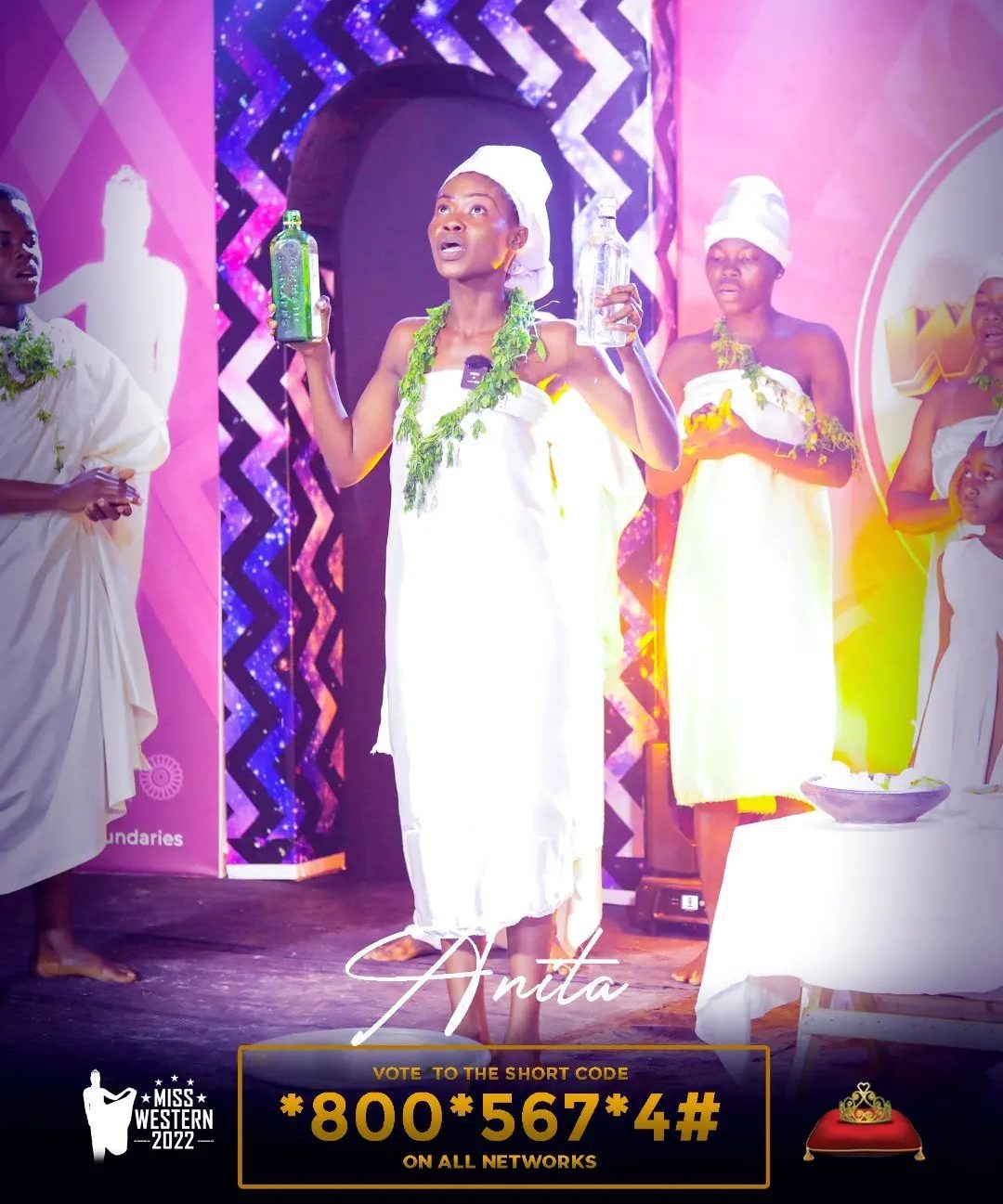 Anita, Miss Western Ghana 2022 3rd Runner Up, Has Some Words For You. 3 Anita