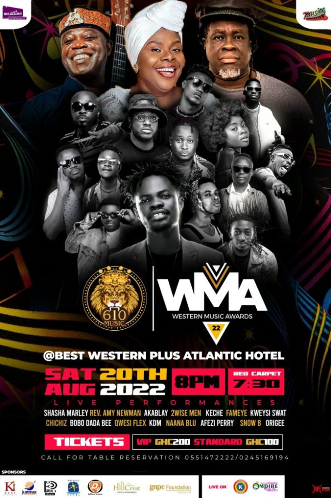 610Music Western Music Awards 2022, Event Date And Full List Of Nominees 3 610Music Western Music Awards 2022