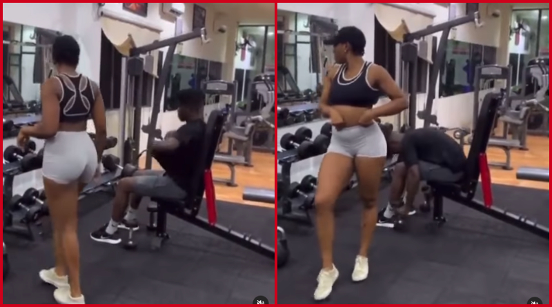 Look At What This Guy Did After A Lady Tried To Seduce Him At The Gym 2 Gym