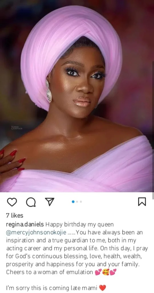 Regina Daniels Has Revealed How Mercy Johnson Has Impacted Her Personal Life 3 Regina Daniels Has Revealed How Mercy Johnson Has Impacted Her Personal Life