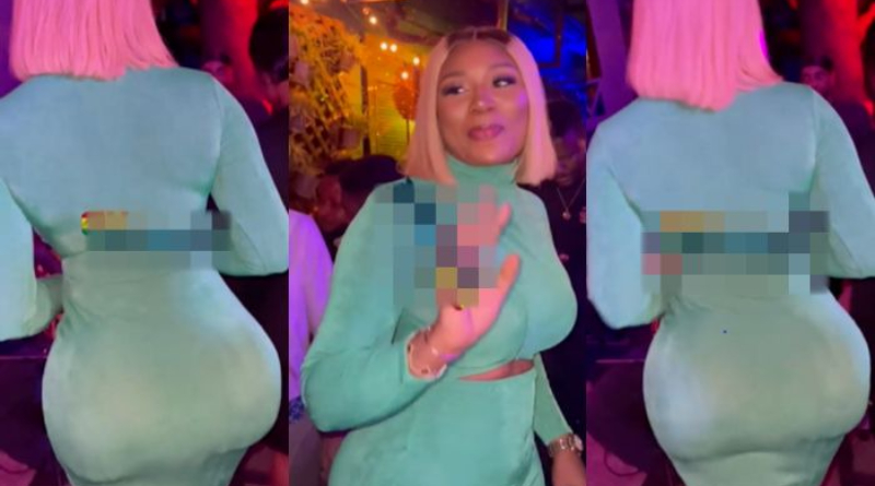 VIDEO: See How Sandra Ankobiah’s Body Has Become Ridiculous As She Goes For Top Up For The 3rd Time. 2 Sandra Ankobiah