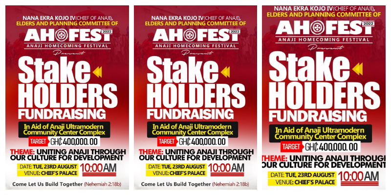 #AHOFEST'22: Country folks pledge to support Anaji Community Centre. 2 fund