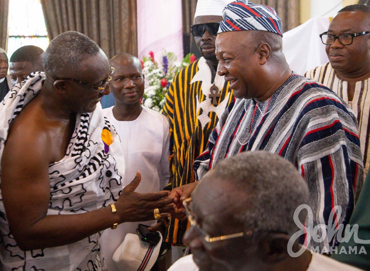 Ex-President John Mahama Meets Ex-President Agyekum Kufour 4 John Mahama