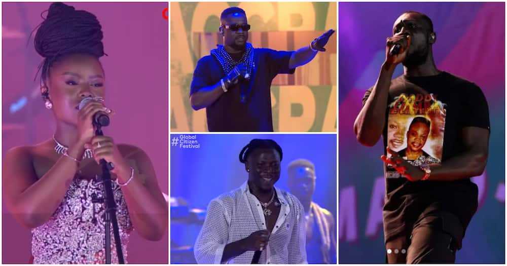 Global Citizen Festival 2022: Usher, Stonebwoy, Sarkodie, Gyakie, Among Others, Set Stage Ablaze 2 Global Citizen Festival 2022