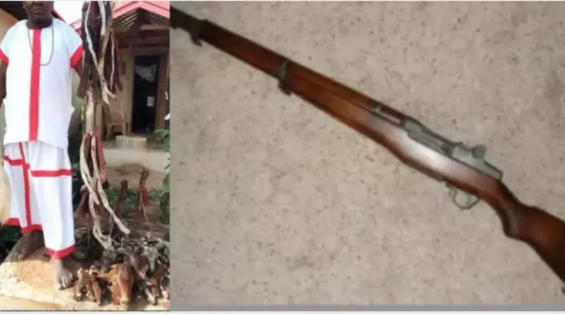A man from Agona shoots himself dead after spiritually fortifying himself against a bullet 2 A man from Agona shoots himself