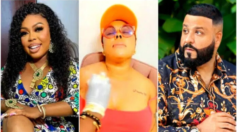 Afia Schwarzenegger Shocks Ghanaians As She Tattoos Dj Khaled’s Album Title On Her Skin 2 Afia Schwarzenegger Shocks Ghanaians As She Tattoos Dj Khaled’s Album