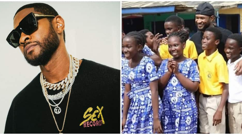 American singer Usher visits Chorkor, Accra ahead of Global Citizen Festival 2 American singer Usher visits Chorkor, Accra ahead of Global Citizen Festival