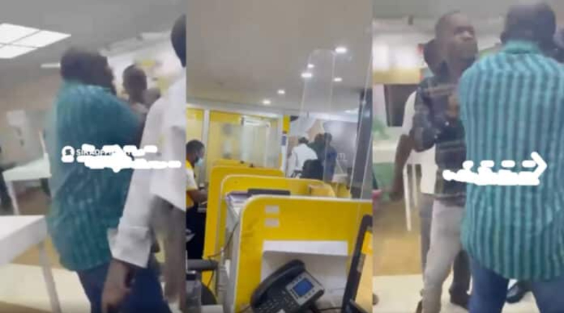 Angry man causes confusion at MTN office over SIM block