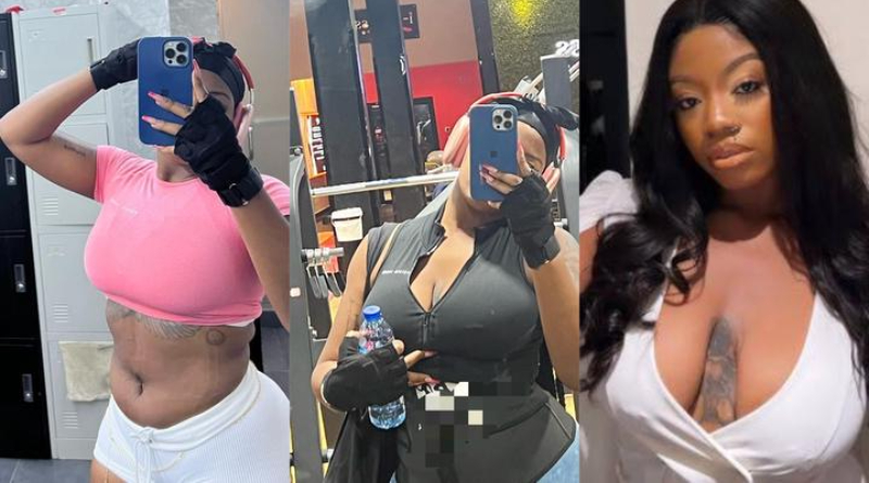 Reactions As BBN's Angel Smith Causes Stir With New Pictures In A Fitness Trainer Outfit. 1 BBN's Angel Smith Causes Stir With New Pictures