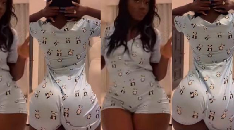 Hajia Bintu’s bedroom video trends online (watch video)
