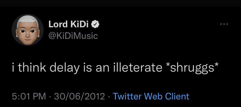 Delay reacts emotionally to the tweet of Kidi calling her an “illiterate” 3 Delay reacts emotionally to the tweet of Kidi calling her an “illiterate”