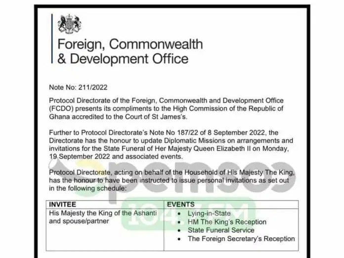 King Charles III Invites Ashanti King, Osei Tutu II To The Funeral Of Queen Elizabeth II 3 King Charles III Invites