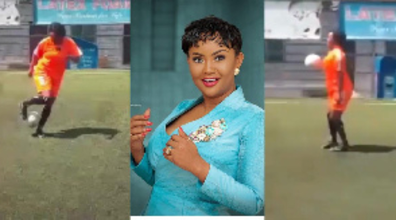 Nana Ama McBrown Excites Her Fans With Impeccable Display Of Football Skills 2 Nana Ama McBrown Excites Her Fans With Impeccable Display Of Football Skills