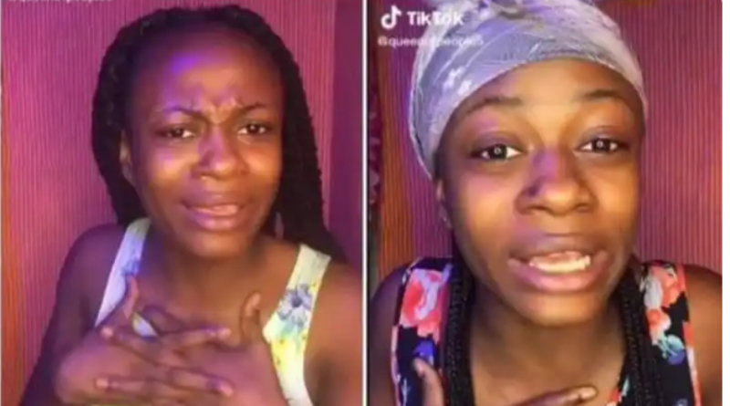 Nigerian Lady with both male and female private organs cries for love 2 Nigerian Lady