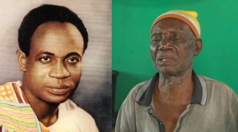 Nkrumah's bodyguard, an 85-year-old blind man who lives on GHC 47 pension cries (video) 2 Nkrumah's bodyguard