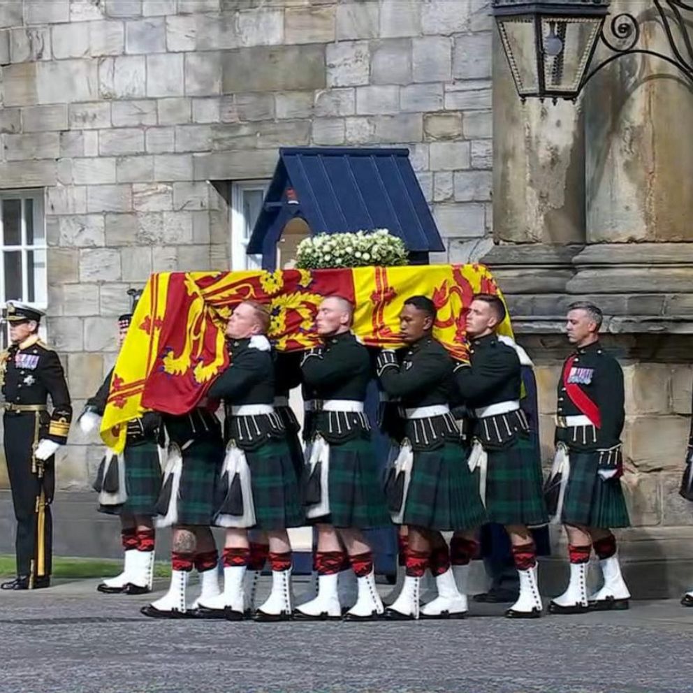 Queen Elizabeth's Coffin