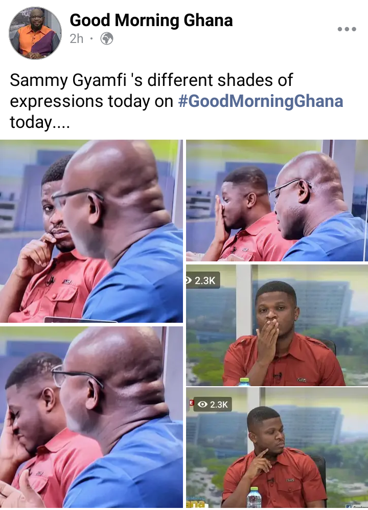 Ghanaians React to Sammy Gyamfi's Facial Expression on Metro TV This Morning 3 Sammy Gyamfi