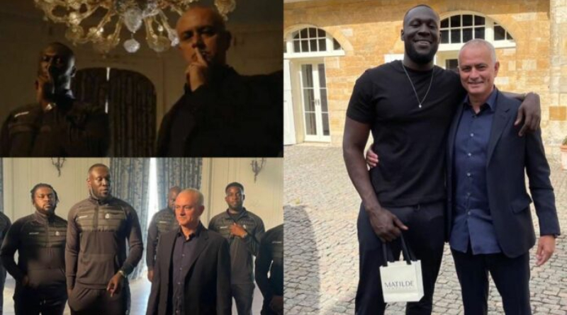 Stormzy's new song video features Jose Mourinho. 2 Stormzy's new song video features Jose Mourinho.