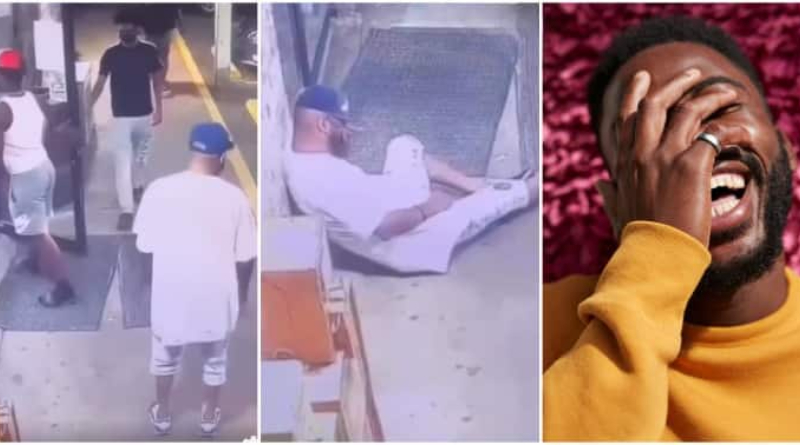 Strange Man Pretends to Faint Raises Suspicions as Video Goes Viral: "That's the setup." 2 Strange Man Pretends to Faint Raises Suspicions as Video Goes Viral