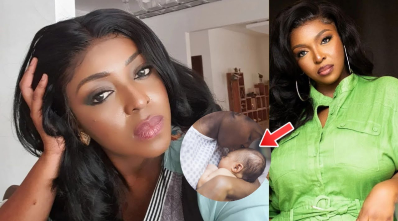 Yvonne Okoro Shows Off Body After Given Birth To A Baby Girl