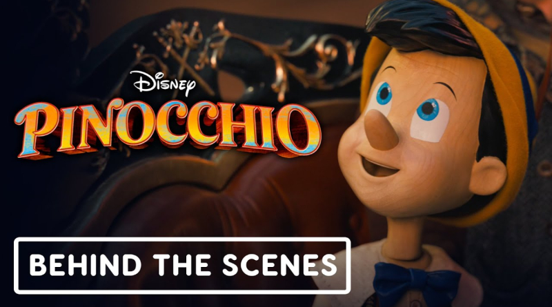 behind the scenes of the next Pinocchio 