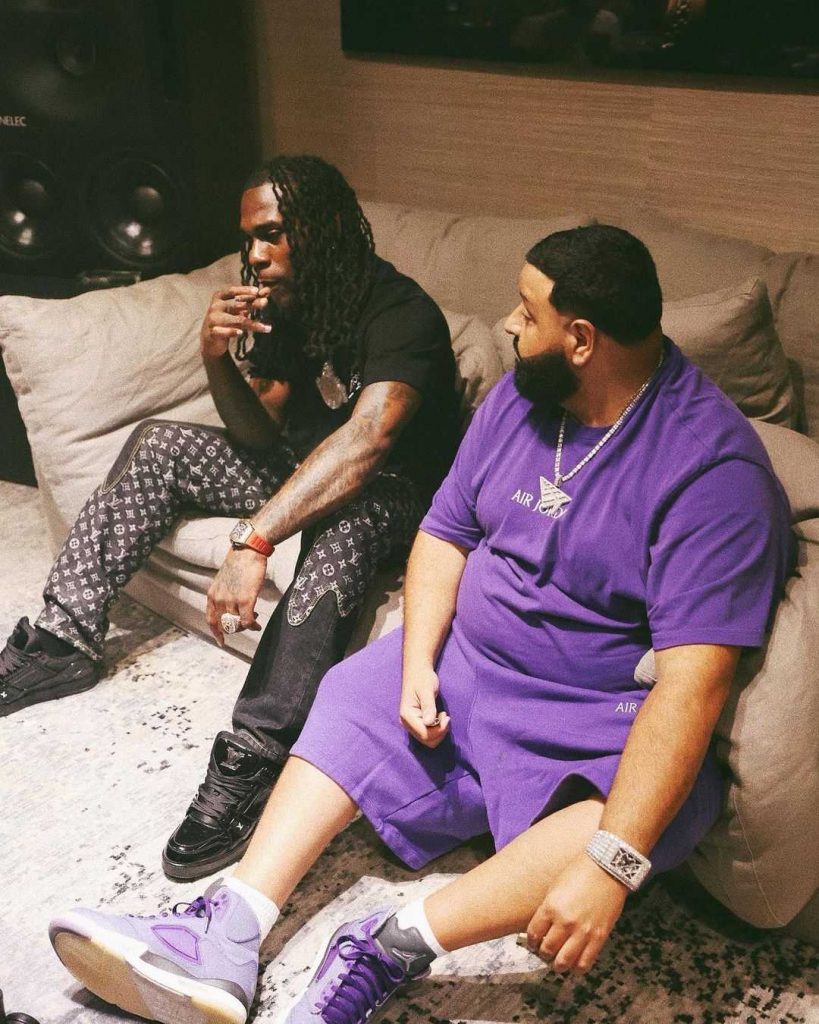 DJ Khaled Entertains Burna Boy In His Humongous Estate Mansion