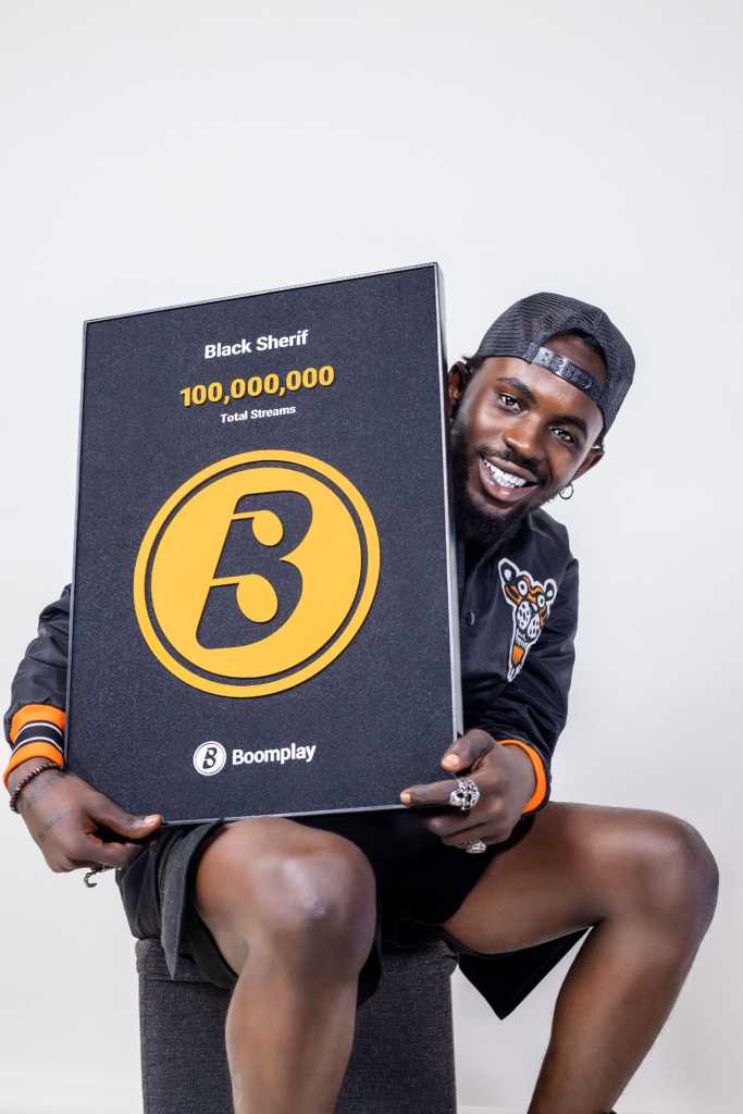 Black Sherif Perpetually Impacts The Wolrd On Boomplay As He Peaks 100 Million Streams With His Debut Album 8 Black Sherif's 100 Million Streams On Boomplay