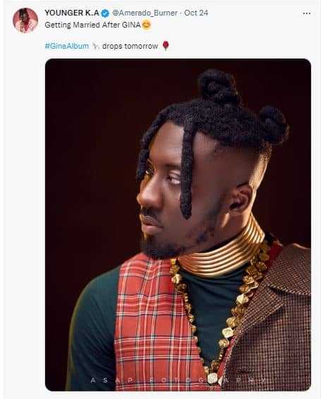 Amerado Announces Intentions For His Upcoming Wedding Event - Gets Fans In A Hyper Mood 2 1666682225937