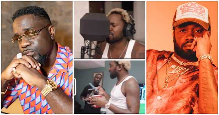 Sarkodie Drops A Sizzling Video Of Him With Kranium At A Studio Recording Session 2 1666700553624