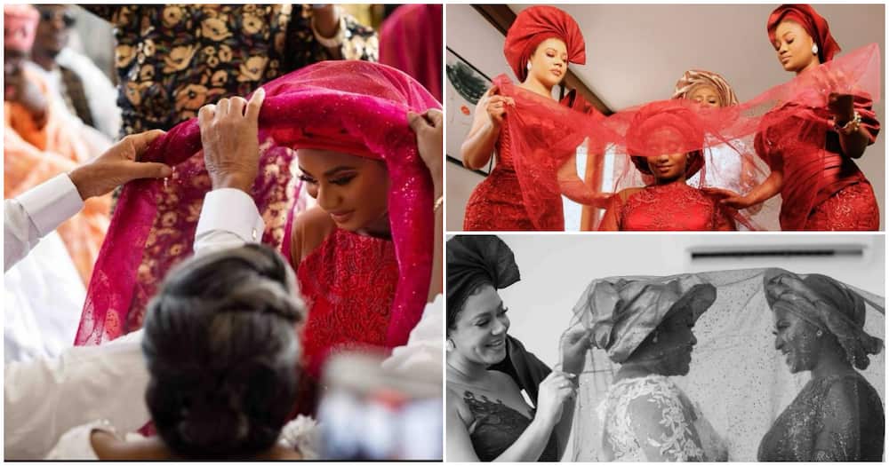 Nadia Buari Splashes Exquisite Photos From Her Sister's White Wedding Ceremony 4 Nadia Buari Splashes Exquisite Photos