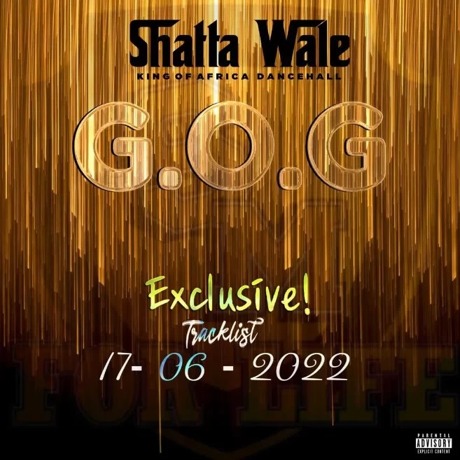 Shatta Wale Finally Unveils The Cover Artwork For His Most Anticipated Album Project - GOG 3 432s