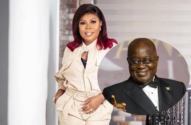 Afia Schwarzenegger Drills Akufo-Addo In Light Of His Uncooperative Leadership Qualities 3 Afia Schwarzenegger inset akufo addo 620x406 1