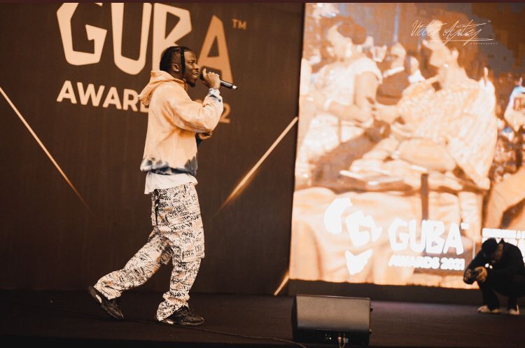 Stonebwoy Mesmerizes His Fans With A Stylistic Performance At GUBA Awards