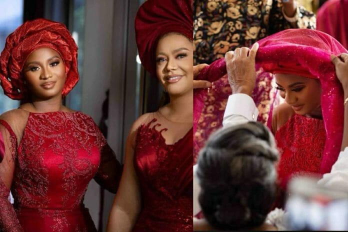 Nadia Buari Splashes Exquisite Photos From Her Sister's White Wedding Ceremony 3 Nadia Buari Splashes Exquisite Photos