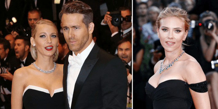 Scarlett Johansson was upset with Ryan Reynolds
