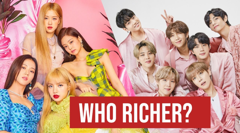 Who is richer BTS or Blackpink?