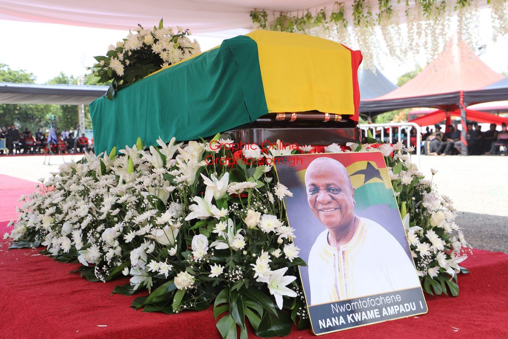 Sarkodie States His Remorse For Missing Out On Nana Ampadu's Funeral Rite Service 3 ampadu funeral3