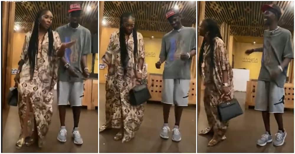Black Sherif And Tiwa Savage Engage In A Marvelous Blend Of Dance Choreography 2 Black Sherif And Tiwa Savage