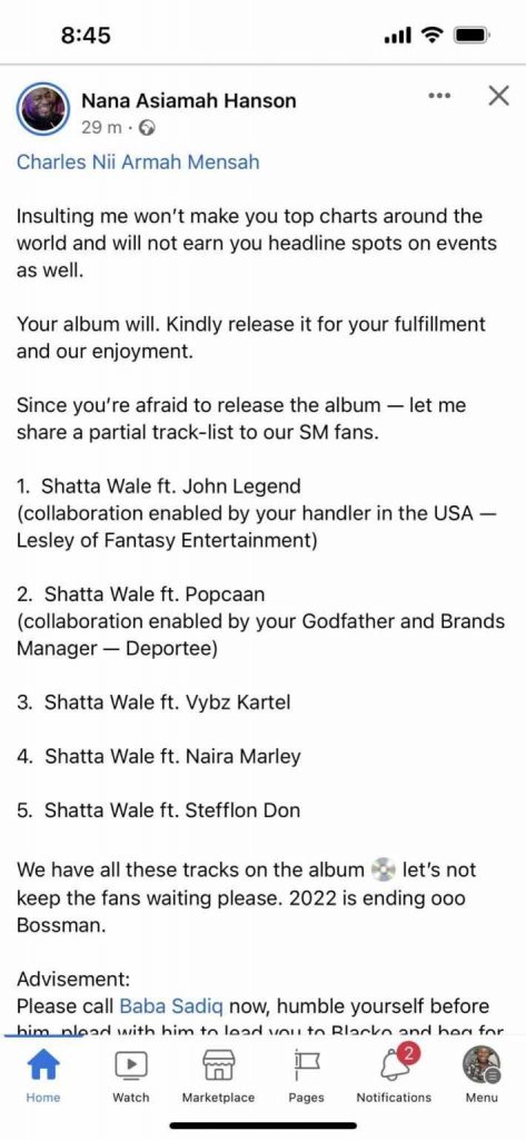 Taking Shots At Me Won't Make You Top Music Charts - Bulldog Rips Into Shatta Wale Once More 3 1667390564126