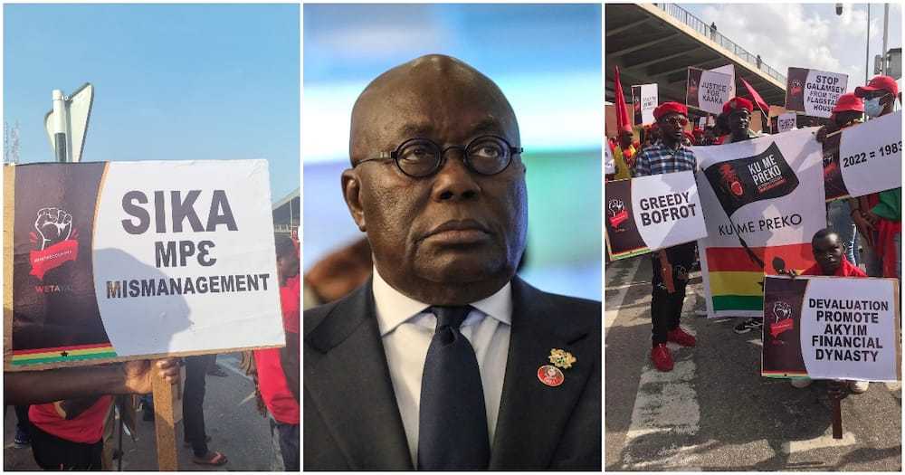 #KumePrekoDemo: 72-Year-Old Woman Implores President Akufo-Addo To Demit 2 1667651948091