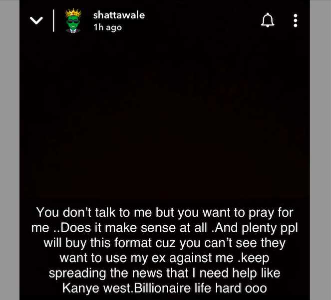 Shatta Wale Throws Shades At Michy For Asking Ghanaians To Pray For Him 3 1667990918878