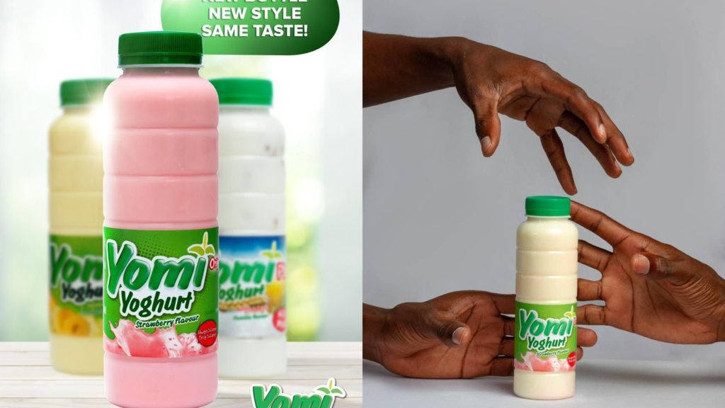 Ghana’s Yomi Yoghurt Rebrands Into New Bottles Ghnewslive