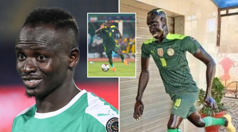 In Bambali, where Sadio Mane was born, a statue of him had been unveiled. 2 Sadio Mane