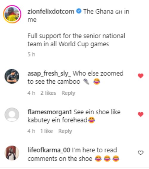 Zionfelix Razzed Over His Fashion Sense As He Publicly Supports The Black Stars 3 Screenshot 2022 11 23 160203