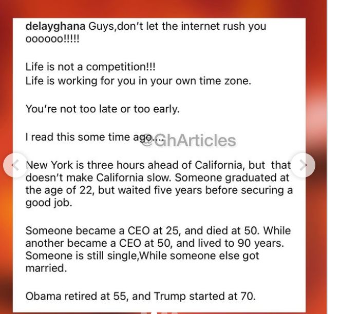 Life Is Not A Competition - Delay Weighs In On Hajia4Real's $8m Fraud Scheme Following Her Arrest 3 Screenshot 20221113 111231